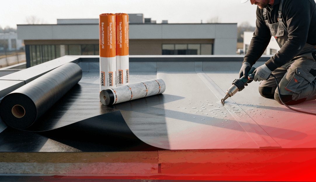 Cum alegi membrana pentru acoperiș plat: PVC sau TPO